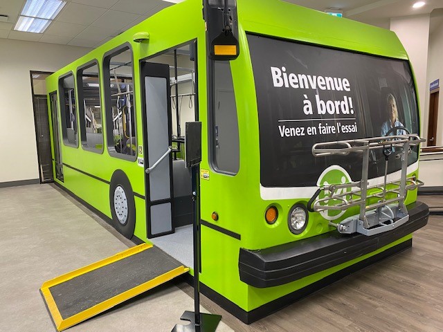 Maquette d'autobus